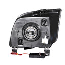 ANZO 2005-2009 Ford Mustang Crystal Headlights w/ Halo Black (CCFL)