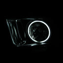 ANZO 2005-2009 Ford Mustang Crystal Headlights w/ Halo Black (CCFL)