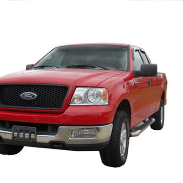 AVS 04-14 Ford F-150 Supercab Ventvisor Outside Mount Window Deflectors 4pc - Smoke