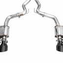 AWE 2024 Ford Mustang Dark Horse S650 RWD SwitchPath Catback Exhaust w/ Quad Diamond Black Tips