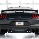 AWE 2024 Ford Mustang Dark Horse S650 RWD SwitchPath Catback Exhaust w/ Quad Diamond Black Tips