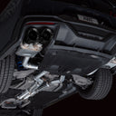 AWE 2024 Ford Mustang Dark Horse S650 RWD SwitchPath Catback Exhaust w/ Quad Diamond Black Tips