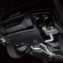 AWE 2024 Ford Mustang Dark Horse S650 RWD SwitchPath Catback Exhaust w/ Quad Diamond Black Tips
