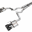 AWE 2024 Ford Mustang Dark Horse S650 RWD SwitchPath Catback Exhaust w/ Quad Diamond Black Tips