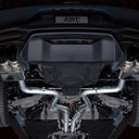AWE 2024 Ford Mustang GT Fastback S650 RWD SwitchPath Catback Exhaust w/ Quad Diamond Black Tips