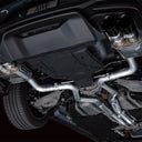 AWE 2024 Ford Mustang GT Fastback S650 RWD SwitchPath Catback Exhaust w/ Quad Diamond Black Tips