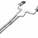 AWE 2024 Ford Mustang GT Fastback S650 RWD SwitchPath Catback Exhaust w/ Quad Diamond Black Tips