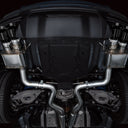 AWE 2024 Ford Mustang GT Fastback S650 RWD SwitchPath Catback Exhaust w/ Quad Diamond Black Tips