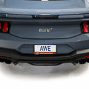 AWE 2024 Ford Mustang GT Fastback S650 RWD SwitchPath Catback Exhaust w/ Quad Diamond Black Tips