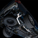 AWE 21-25 Ford F150 (14th Gen Reg Cab) Cat-Back Exhaust - 4.5in Dual Side Exit Diamond Black Tips