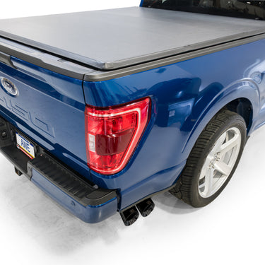 AWE 21-25 Ford F150 (14th Gen Reg Cab) Cat-Back Exhaust - 4.5in Dual Side Exit Diamond Black Tips