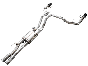 AWE Gen 3 Ford Raptor SwitchPath Exhaust - Diamond Black Tips