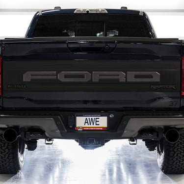 AWE Gen 3 Ford Raptor SwitchPath Exhaust - Diamond Black Tips