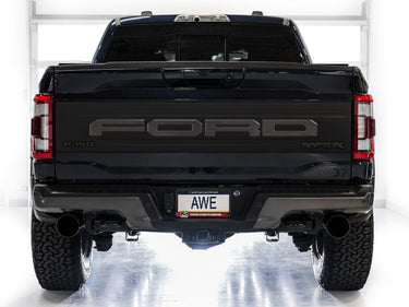 AWE Gen 3 Ford Raptor SwitchPath Exhaust - Diamond Black Tips