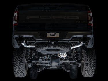 AWE Gen 3 Ford Raptor SwitchPath Exhaust - Diamond Black Tips