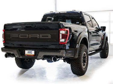 AWE Gen 3 Raptor SwitchPath Exhaust - Chrome Silver Tips