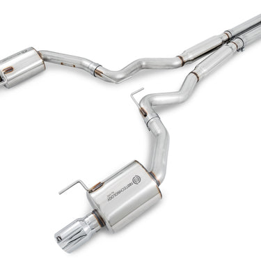 AWE Tuning S550 Mustang GT Cat-back Exhaust - Touring Edition (Chrome Silver Tips)