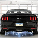 AWE Tuning S550 Mustang GT Cat-back Exhaust - Touring Edition (Diamond Black Tips)