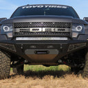 Addictive Desert Designs 10-14 Ford F-150 Raptor HoneyBadger Front Bumper w/ Winch Mount