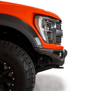 Addictive Desert Designs 2021+ Ford Raptor Bomber Front Bumper w/ 3 Baja Designs LP6 Light Mounts