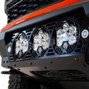 Addictive Desert Designs 2021+ Ford Raptor Bomber Front Bumper w/ 3 Baja Designs LP6 Light Mounts