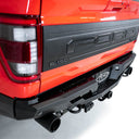 Addictive Desert Designs 2022+ Ford Raptor Stealth Fighter R Bumper w/ 2 Cube Lights - Hammer Black