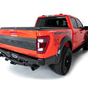 Addictive Desert Designs 2022+ Ford Raptor Stealth Fighter R Bumper w/ 2 Cube Lights - Hammer Black