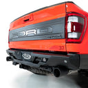 Addictive Desert Designs 2022+ Ford Raptor Stealth Fighter R Bumper w/ 2 Cube Lights - Hammer Black