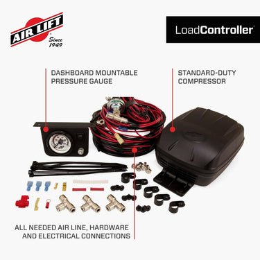 Air Lift Load Controller Ii - Single Gauge w/ Lps 5 PSI Min.