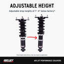 Air Lift Performance 15-24 Ford Mustang S550/S650 Fastback Coilover Kit