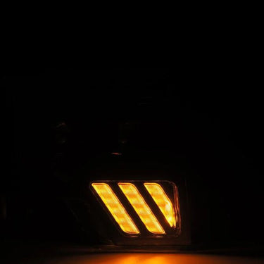 AlphaRex 09-14 Ford F-150 PRO-Series Projector Headlights Black w/Activation Light Seq Signal SB DRL