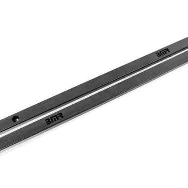 BMR 15-20 S550 Mustang Chassis Jacking Rails (Shorter Tube) - Black Hammertone