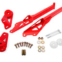 BMR Suspension 15-18 Ford Mustang S550 IRS Subframe Support Brace (Red)