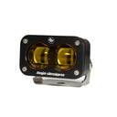 Baja Designs 17-20 Ford F-150 Raptor S2 SAE Pro Fog Pocket Kit - Amber