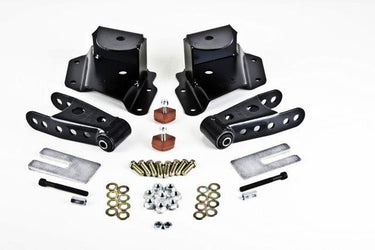 Belltech SHACKLE KIT 15-16 Ford F150 (All Cabs Short Bed Only) 4WD 1in / 2in Rear Drop