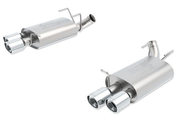 Borla 13-14 Mustang Shelby GT500 GT 5.8L V8 RWD Dual Split Rear Exit ATAK Exhaust Rear Section Only