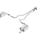 Borla ATAK Cat Back 15 Ford Mustang 3.7L V6 MT/AT 2.25in Pipe 4in Single Round Rolled Tips