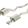 Borla ATAK Cat Back 15 Ford Mustang 3.7L V6 MT/AT 2.25in Pipe 4in Single Round Rolled Tips