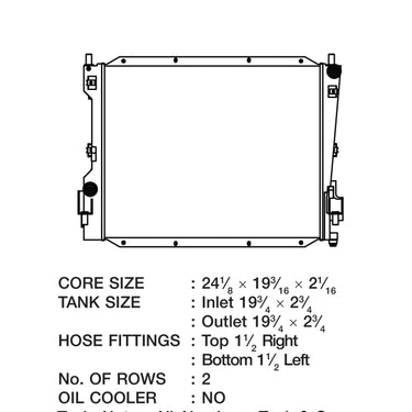 CSF 05-14 Ford Mustang Radiator