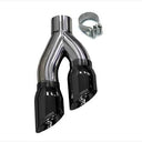 Corsa 1999-2006 Universal Stainless Steel Twin 4.0in Black PVD Pro-Series Tip