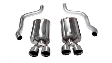 Corsa 2011-2014 Ford Mustang GT/Boss 302 5.0L V8 Polished Sport Axle-Back Exhaust