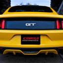 Corsa 2015-2017 Ford Mustang GT Fastback 5.0 3in Xtreme Cat Back Exhaust w/ Dual Black 4.5in Tips