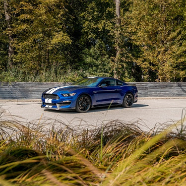 Corsa 2015-2020 Ford Mustang GT350/R 5.2L V8 Dual Rear Cat-Back- Stainless Dual Rear Exit