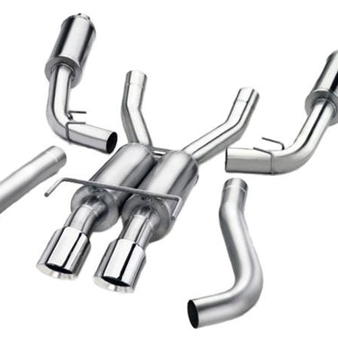 Corsa 2018-2023 Ford Mustang GT Fastback 5.0L 3in Cat-Back System Dual Rear Exit w/ 4in GunmetalTips