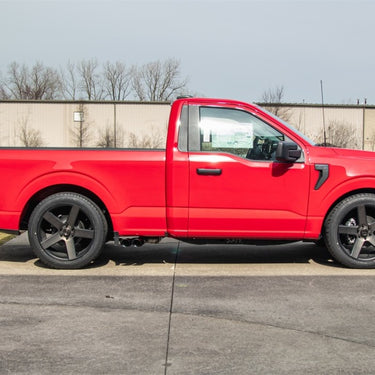 Corsa 2021-2025 Ford F-150 Regular Cab/6.5in Bed 5.0L V8 Xtreme Cat-Back Front of Tire Exit-Black PV