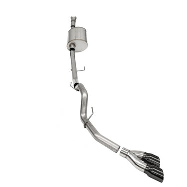 Corsa 2021-2025 Ford F-150 SuperCab/6.5in Bed 5.0L V8 Sport Cat-Back Single Side Exit-Black PVD