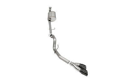Corsa 2021-2025 Ford F-150 SuperCab/6.5in Bed 5.0L V8 Sport Cat-Back Single Side Exit-Black PVD
