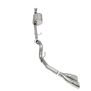 Corsa 2021-2025 Ford F-150 SuperCab/6.5in Bed 5.0L V8 Sport Cat-Back Single Side Exit-Polished