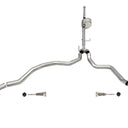 Corsa 2021-2025 Ford F-150 SuperCrew/6.5in Bed 5.0L V8 Xtreme Cat-Back Dual Rear Exit-Polished