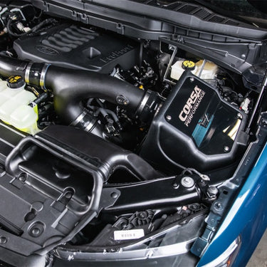 Corsa 2021-2025 Ford F150 3.5L Ecoboost Cold Air Intake with Powercore Filter